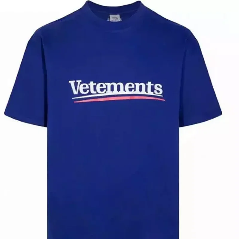 Vetements Logo & Red Line T-Shirt