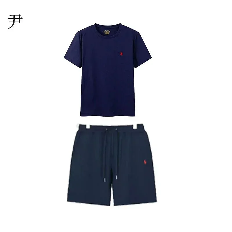 Polo Ralph Lauren Navy T-Shirt & Shorts Set