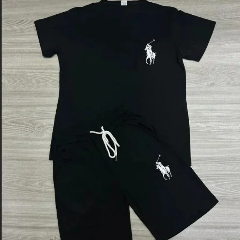 Polo Player Logo T-Shirt & Shorts Set