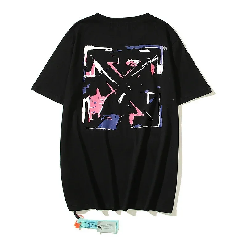 OFF-WHITE Graffiti Arrow Print T-Shirt