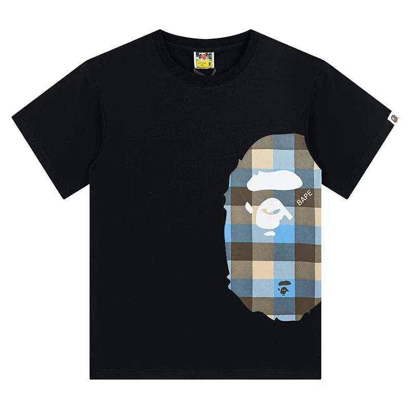BAPE Plaid Ape Head T-Shirt