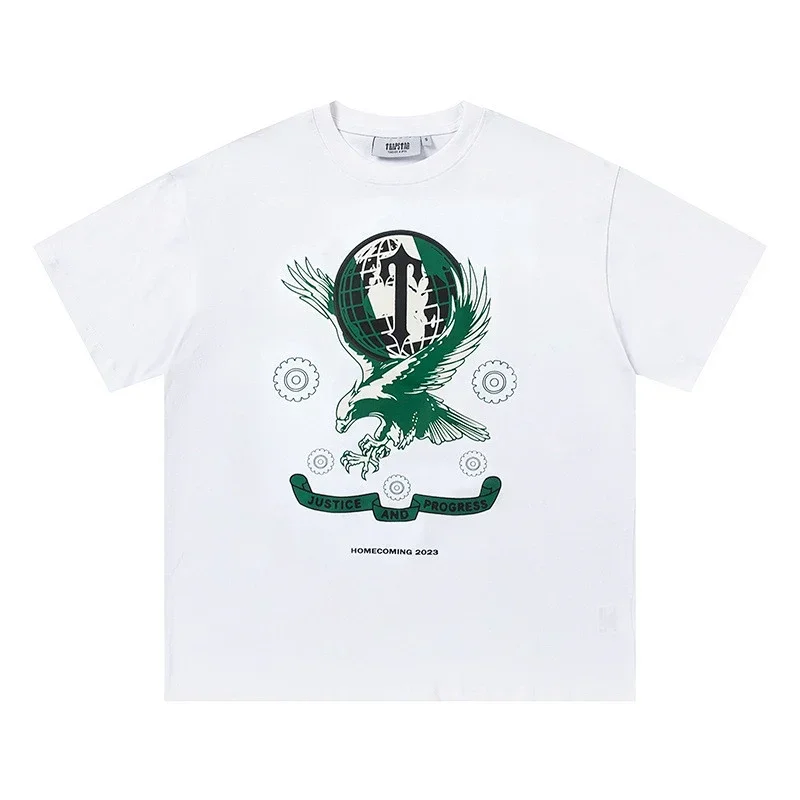 TALENTED White T-Shirt: Green Eagle & Homecoming 2023 Print