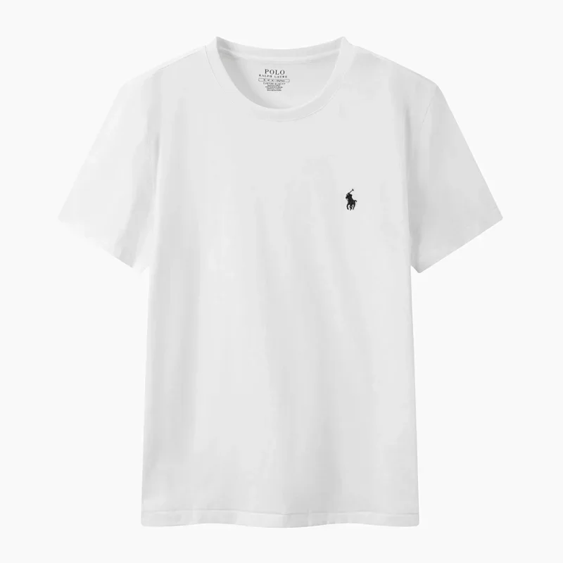 Polo T-Shirt with Black Player Logo