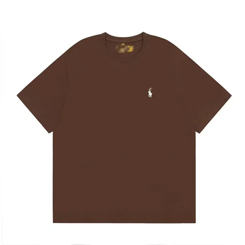 Polo T-Shirt with Embroidered Pony Logo