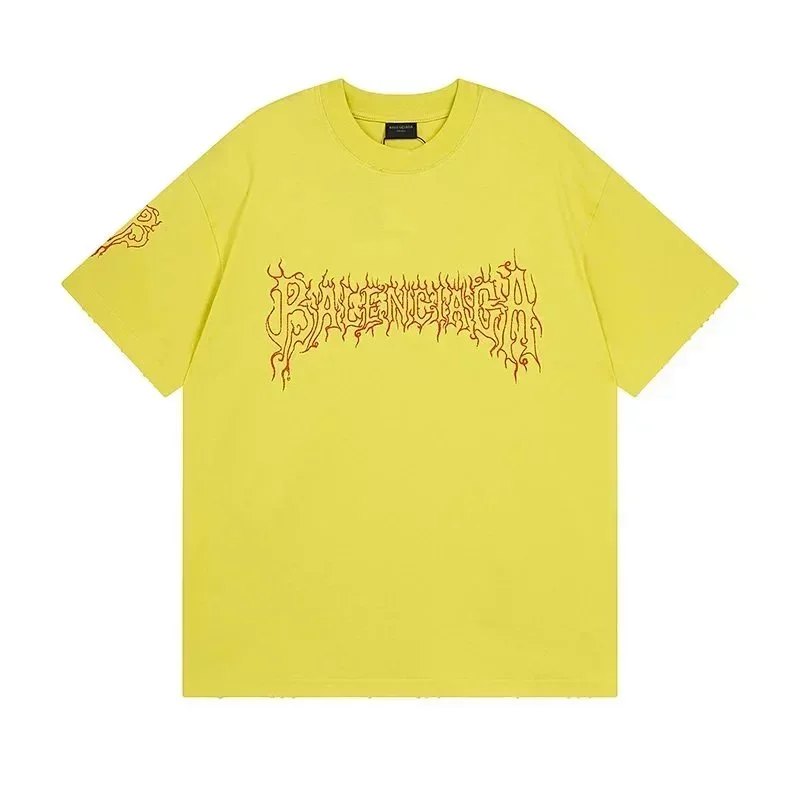 Balenciaga Flame Logo T-Shirt