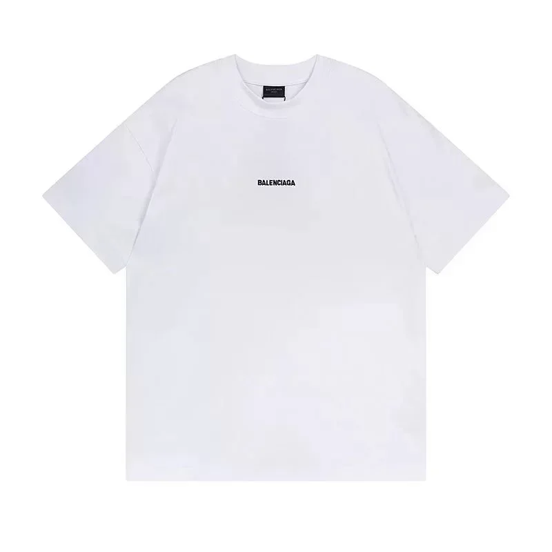 BALENCIAGA White Small Logo T-Shirt