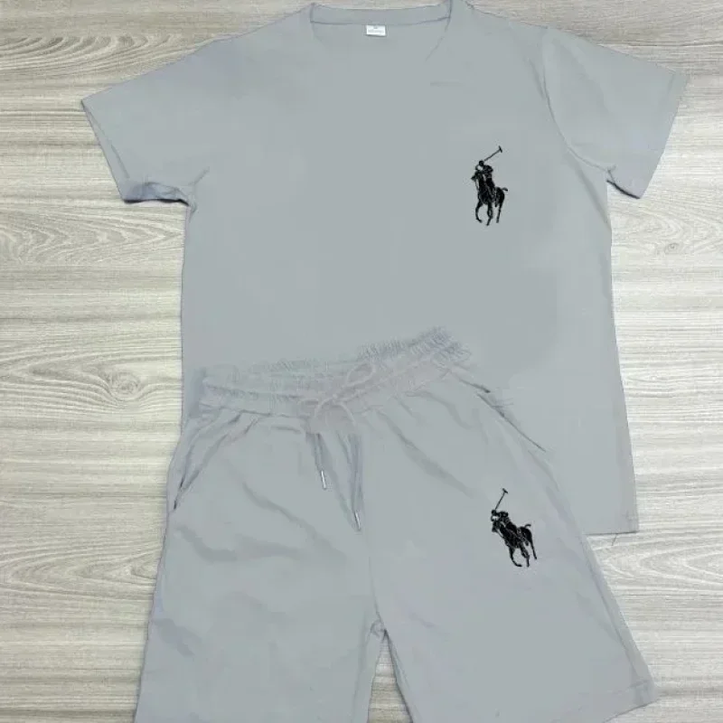 Polo Player Logo T-Shirt & Shorts Set