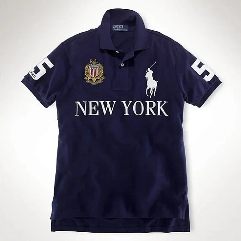 Polo Ralph Lauren Navy Blue "NEW YORK" T-Shirt