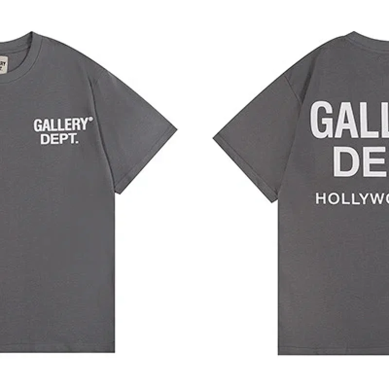GALLERY DEPT. Gray Graphic Print T-Shirt