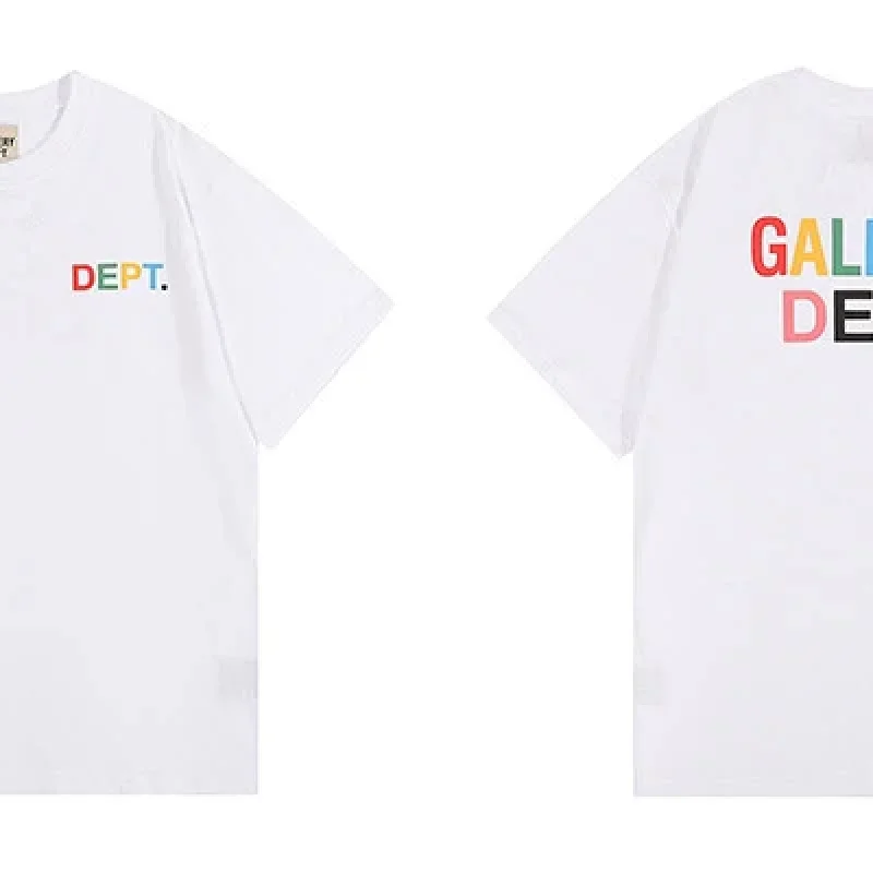GALLERY DEPT White T-Shirt with Dept. Front & Gali De Back Print