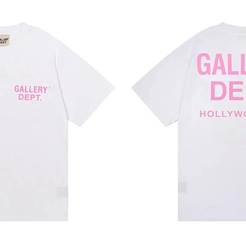 GALLERY DEPT. White T-Shirt Pink Print