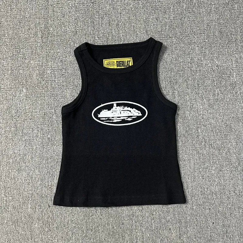 GUERILLAZ Ship Graphic Tank Top