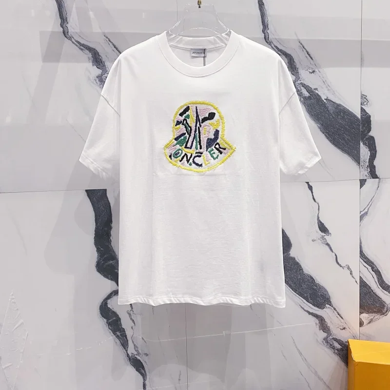 Moncler Embroidered Logo T-Shirt
