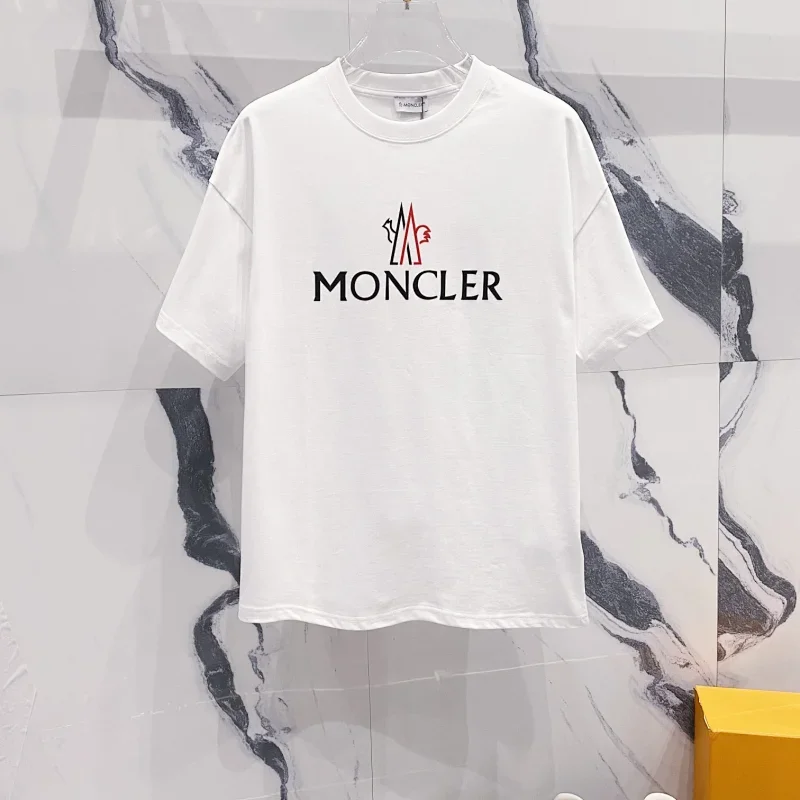 Moncler Logo & Text T-Shirt