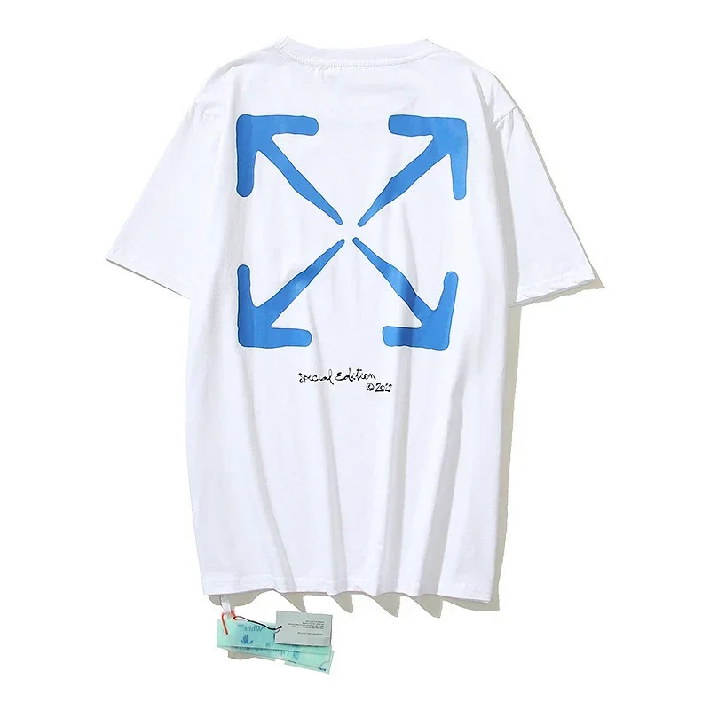 OFF-WHITE Blue Arrow T-Shirt