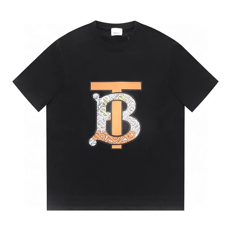 Burberry Black TB Logo T-Shirt