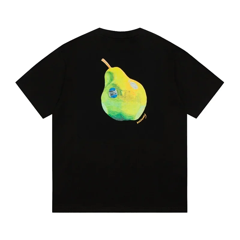 Brain Dead Black Pear Print Short Sleeve