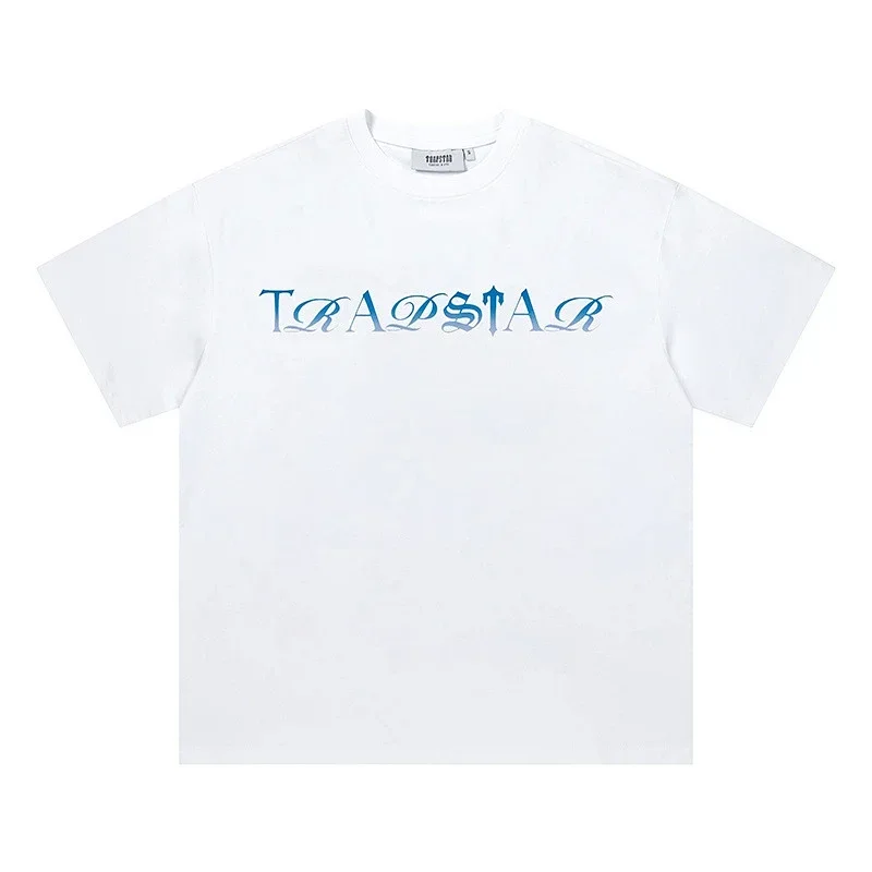 TRAPSTAR White Blue TRAPSTAR Short Sleeve