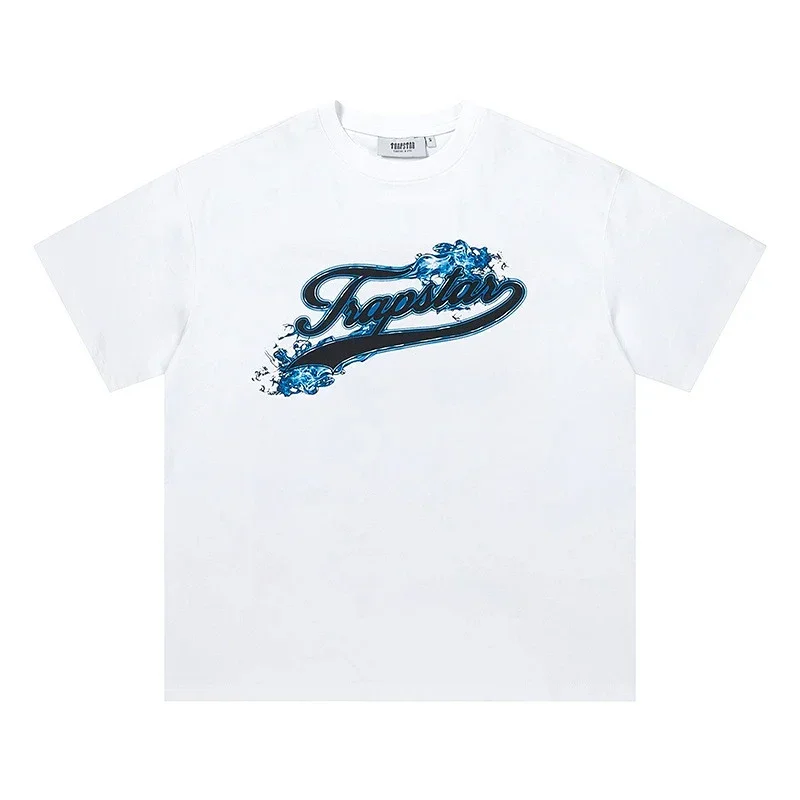 Trapstar Blue Water Graphic Tee