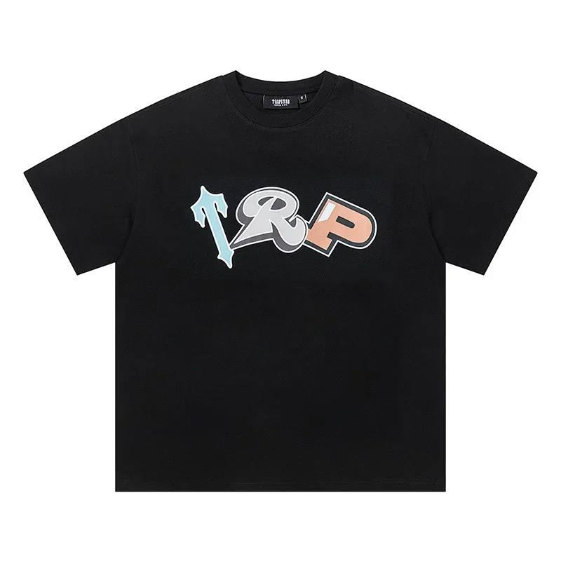 TRBSTTR Black TRP Print T-Shirt
