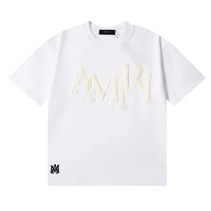 AMIRI 3D Print White T-Shirt