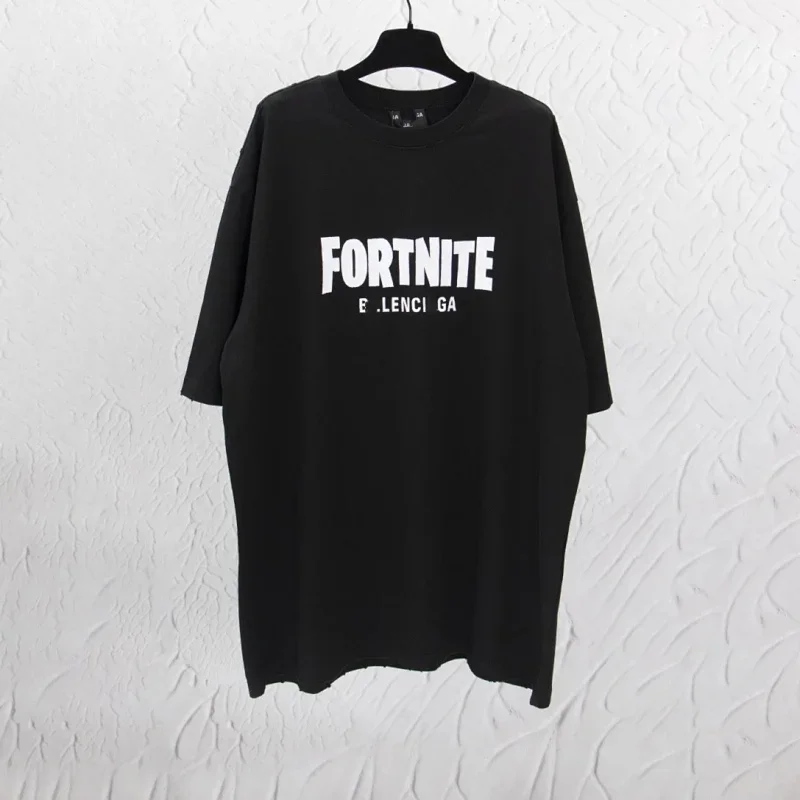 Balenciaga Black FORTNITE Graphic Tee