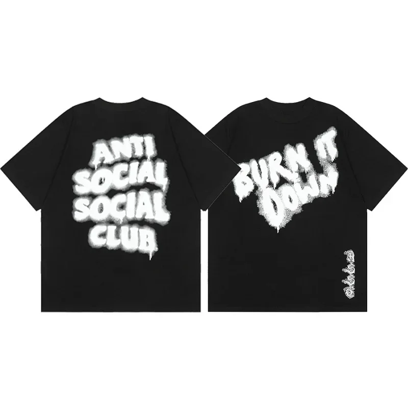Anti Social Social Club "BURN IT DOWN" T-Shirt