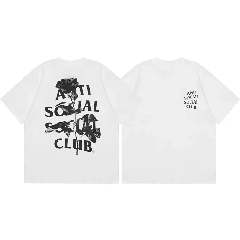 Anti Social Social Club Black Rose Graphic T-Shirt