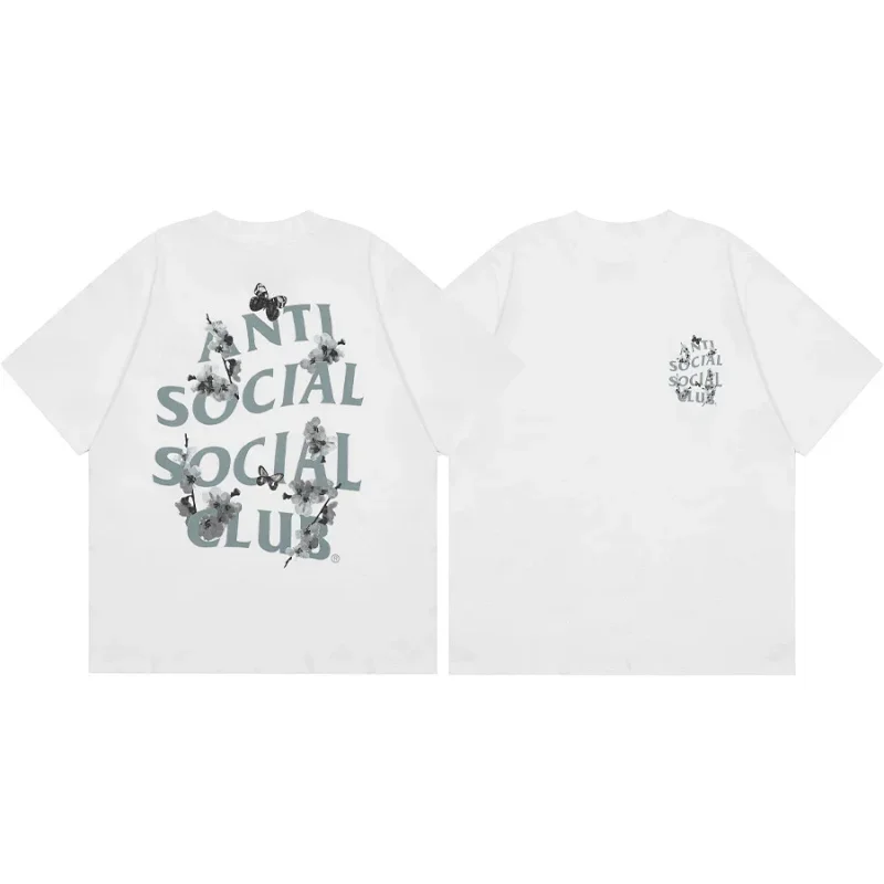 Anti Social Social Club Butterfly Flower T-Shirt