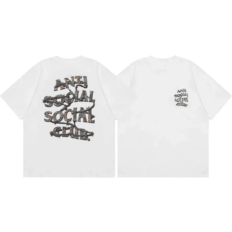 Anti Social Social Club Thorn-Wrapped Logo T-Shirt