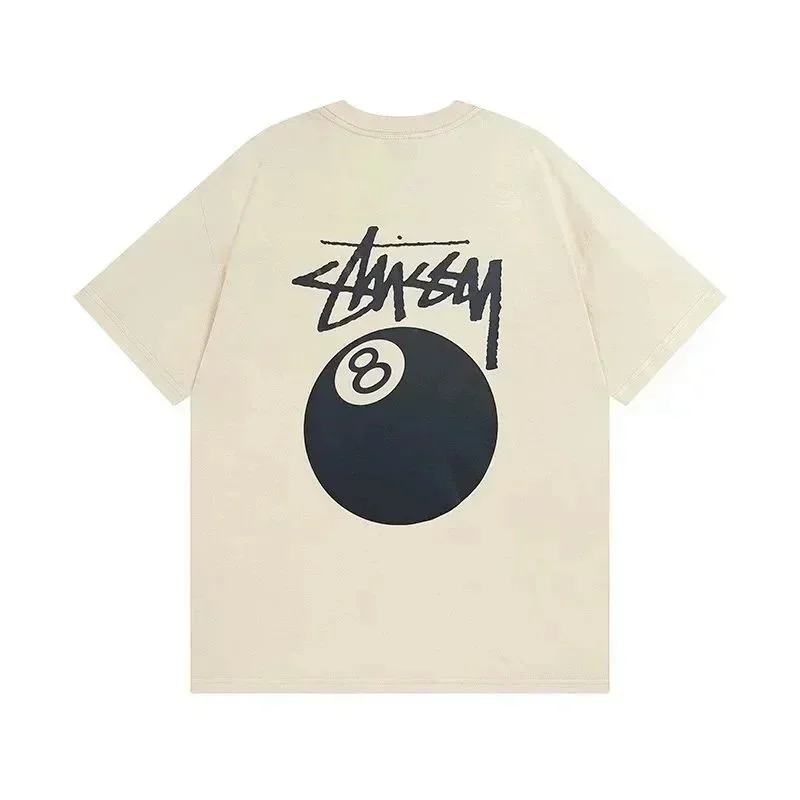Stussy Beige 8-Ball T-Shirt