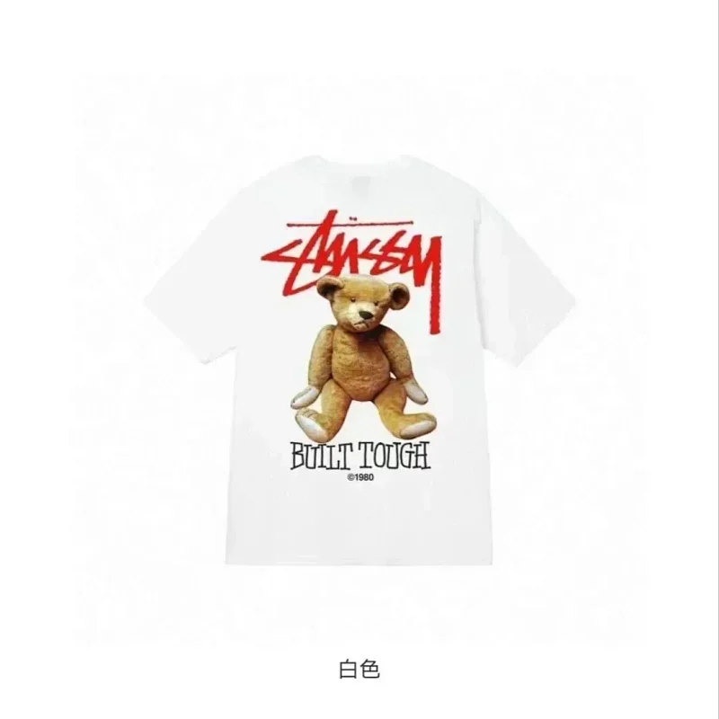 Stussy "BUILT TOUGH" Teddy Bear T-Shirt
