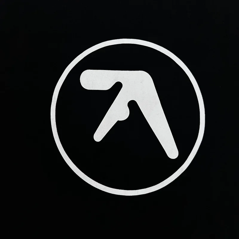 Warp Black White Circular Logo T-Shirt