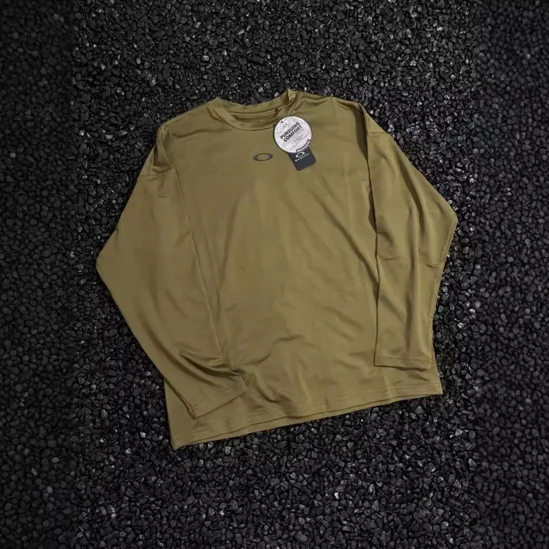 Oakley Olive Green Athletic Tee