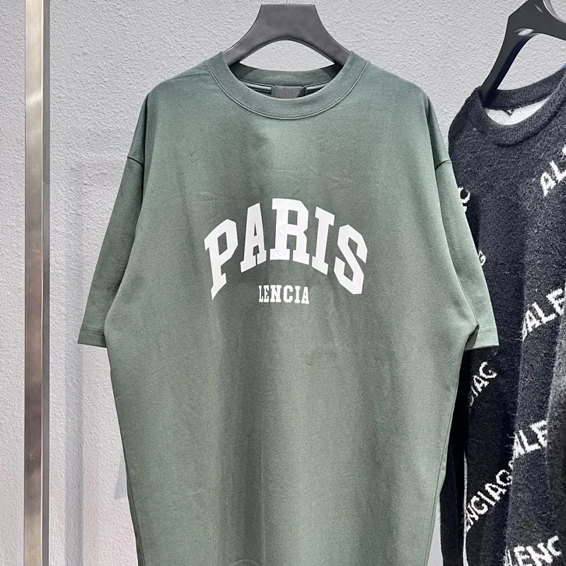 LENCIA Green "PARIS" T-Shirt