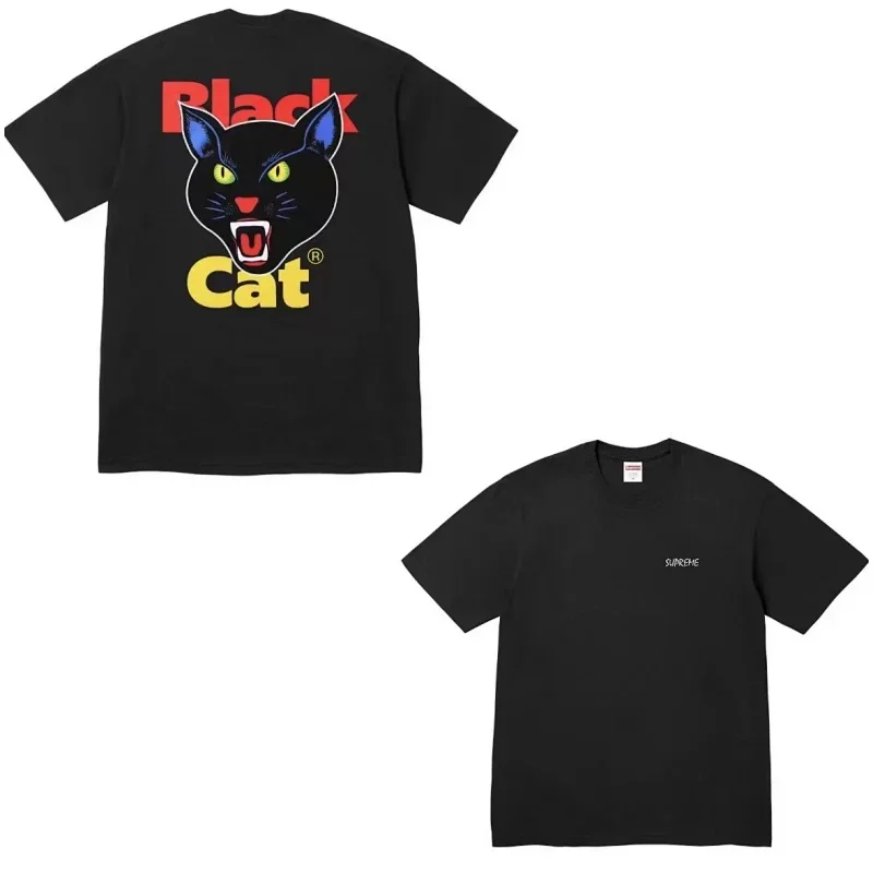 Supreme Black Cat Tee