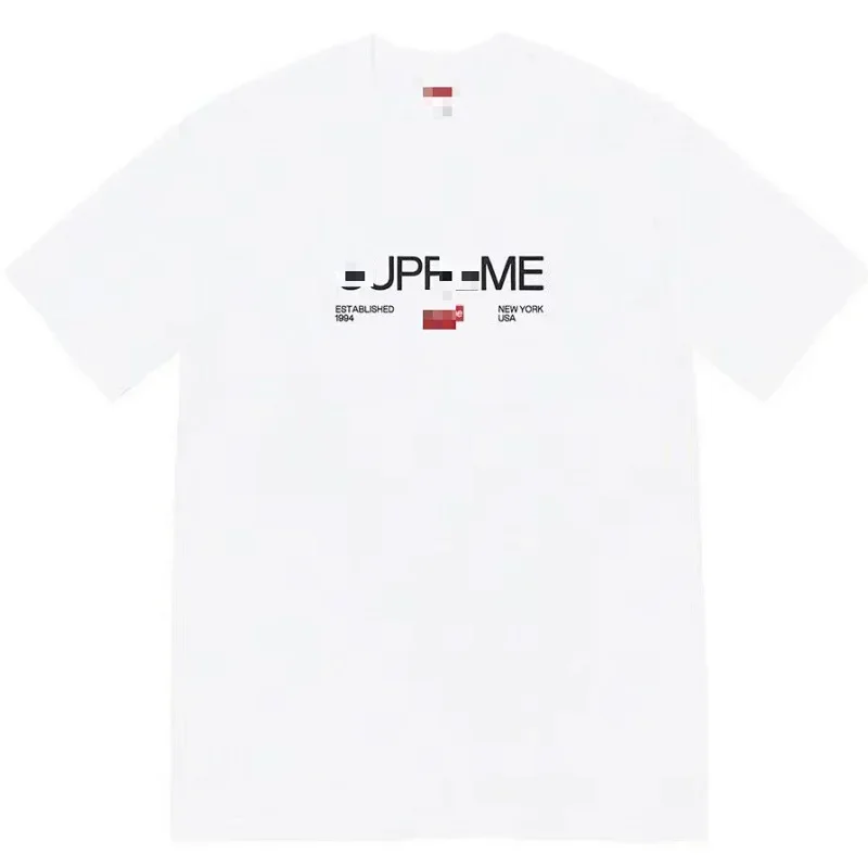 JPF-ME White T-Shirt: Established 1994 New York USA