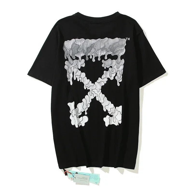 OFF-WHITE Dripping Arrow Logo T-Shirt