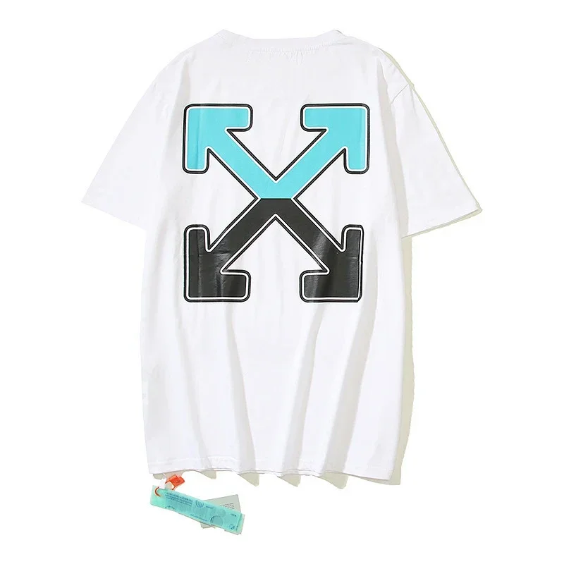 Off-White Blue and Black Arrow T-Shirt