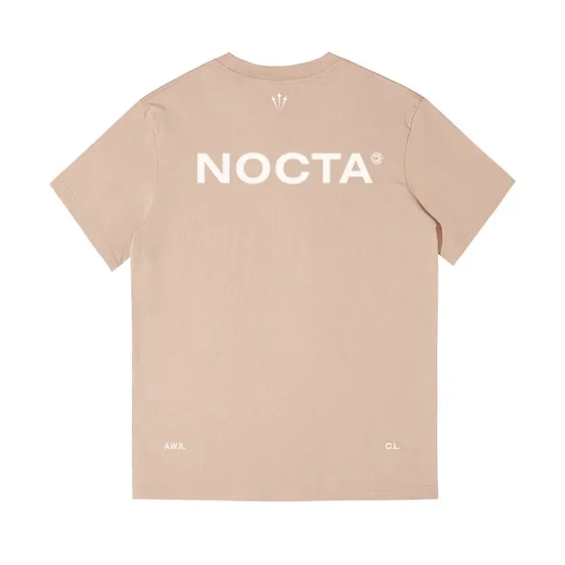 NOCTA Beige T-Shirt with Back Logo