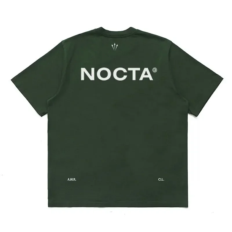 NOCTA Green T-Shirt with Back Logo