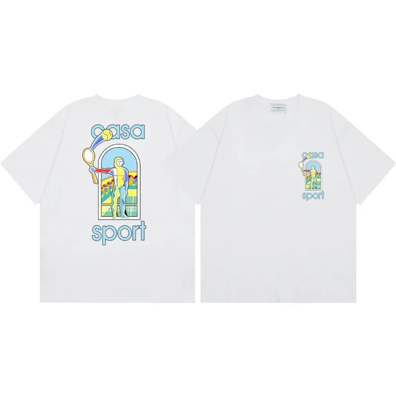 Casa Sport Tennis Player Graphic Tee