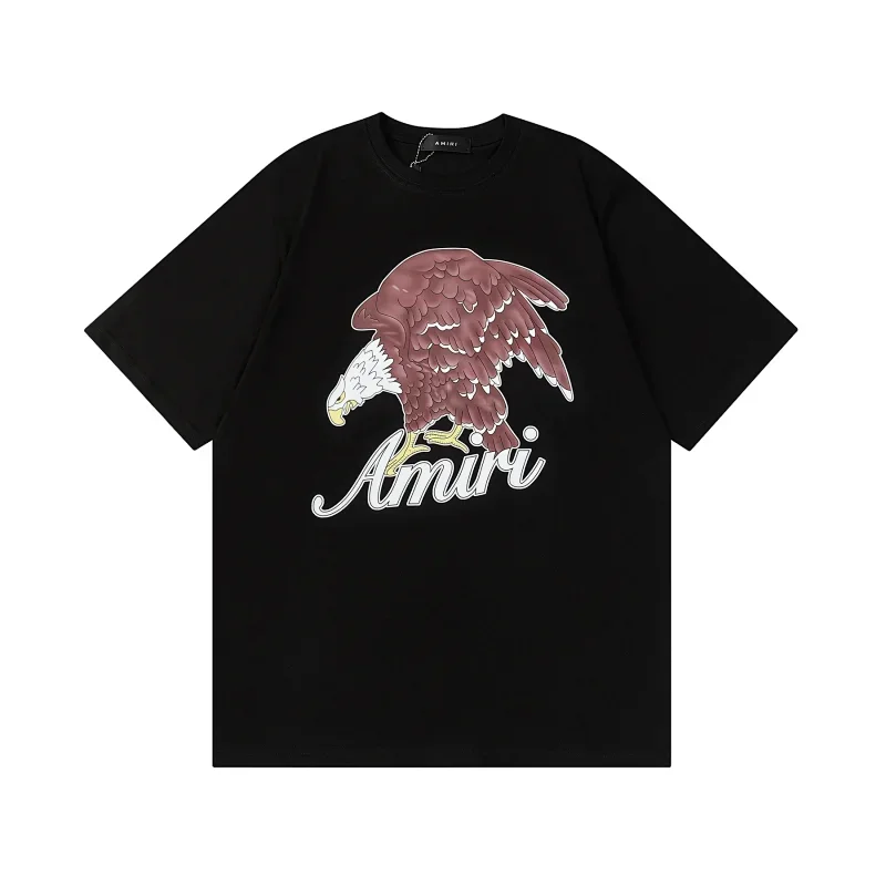 Amiri Black Eagle Tee