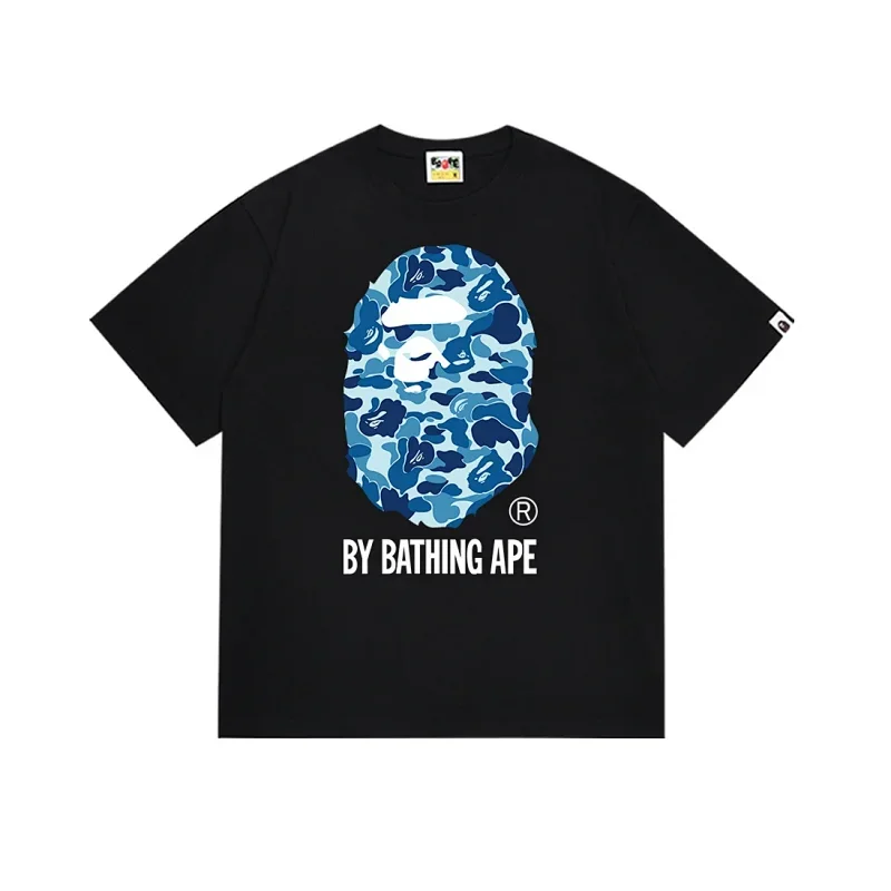 BAPE Blue Camo Ape Head T-Shirt