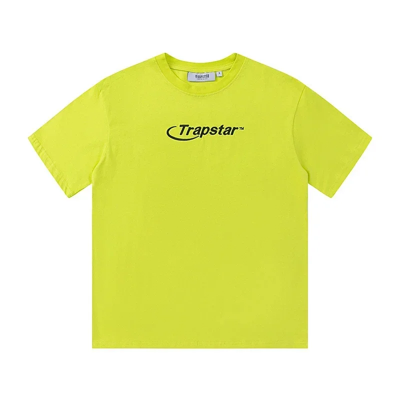 Trapstar Neon Yellow Front Logo T-Shirt