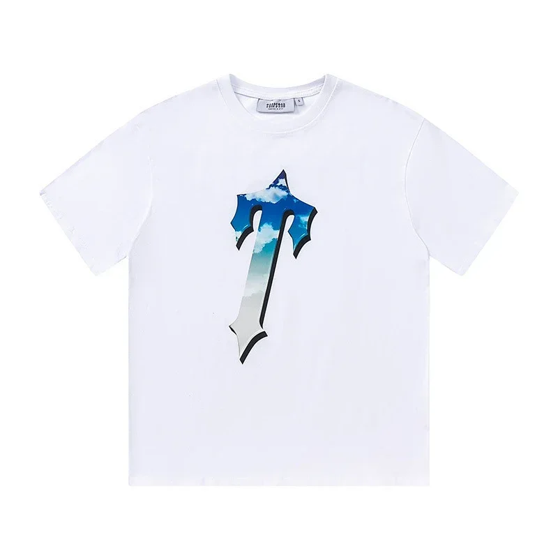 TRAPSTAR Sky Cloud Logo T-Shirt