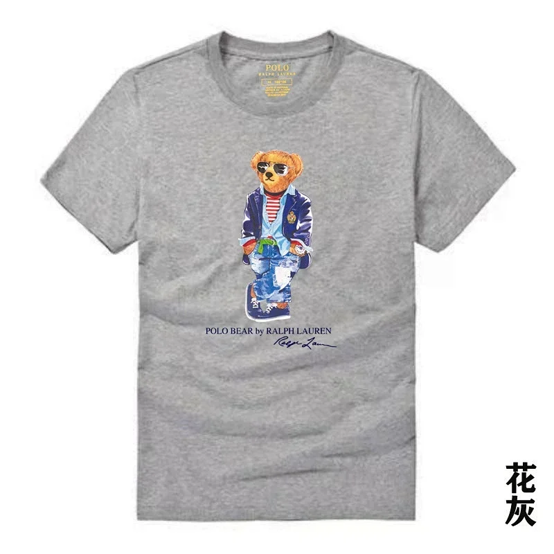 POLO Gray POLO BEAR RALPH LAUREN T-Shirts