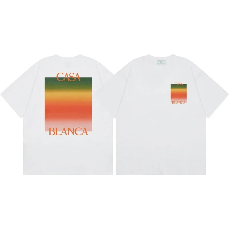 CASA BLANCA Gradient Graphic T-Shirt