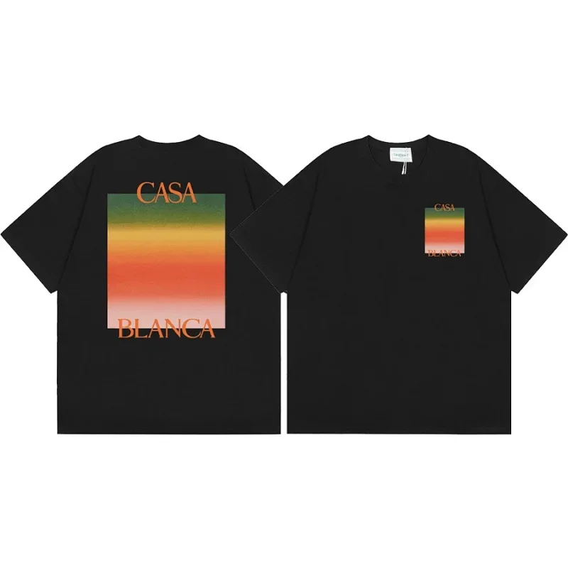 CASA BLANCA Gradient Graphic T-Shirt