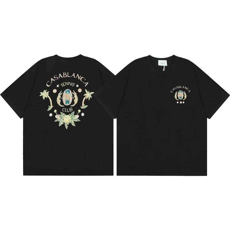 Casablanca Tennis Club Palm Tree T-Shirt